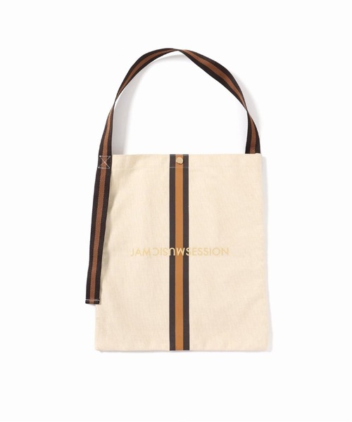 Noble（ノーブル）の「《WEB限定追加》【N.Jam】オリジナルキャンバススモールバッグ 7(無地)（トートバッグ・レディース・アイボリー/カーキ・FREE）」の5枚目の写真