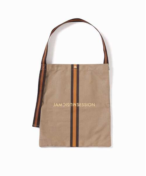 Noble（ノーブル）の「《WEB限定追加》【N.Jam】オリジナルキャンバススモールバッグ 7(無地)（トートバッグ・レディース・アイボリー/カーキ・FREE）」の7枚目の写真