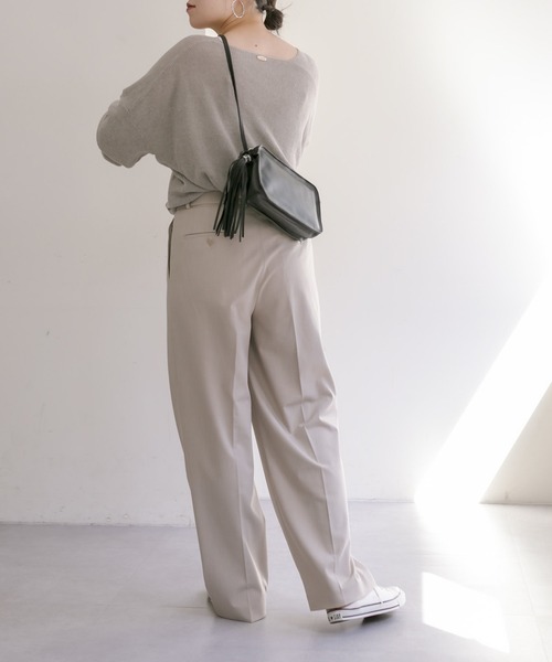ear PAPILLONNER(イアパピヨネ)の「《本革/軽量》ロングタッセルショルダーバッグ(ショルダーバッグ・レディース・ブラック/ブラウン・FREE)」の22枚目の写真