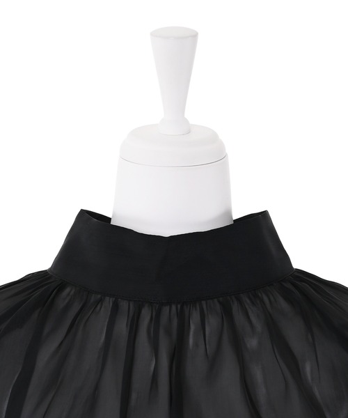 Narcissus（ナルシス）の「【Narcissus】シフォンパールブラウス（シャツ/ブラウス・レディース・ホワイト/ブラック・FREE）」の13枚目の写真