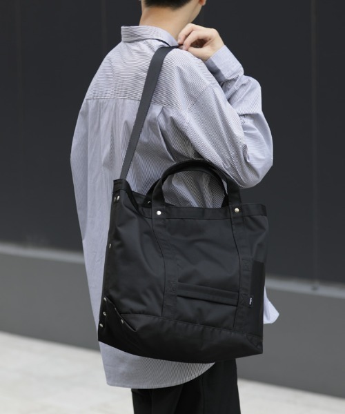 meltum(メルタム)の「【販売終了】NYLON UTILITY TOOLBAG / ナイロンユーティリティーツールバッグ(トートバッグ・メンズ・ブラック・FREE)」の22枚目の写真