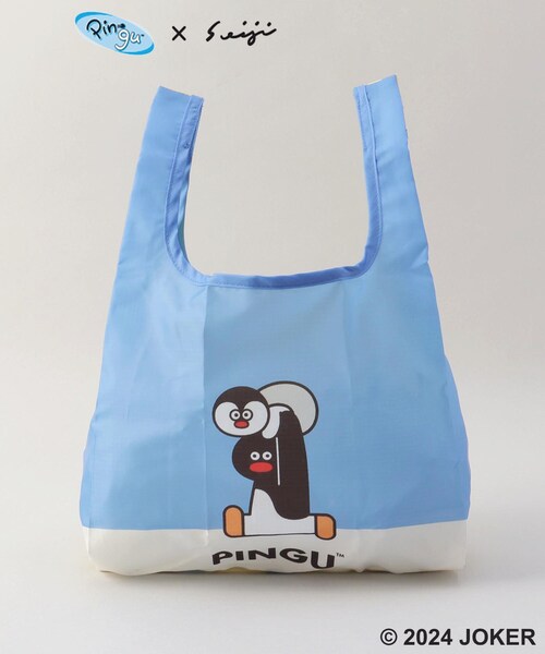 212 KITCHEN STORE(トゥワントゥキッチンストア)の「エコバッグSサイズ BL <PINGU ピングー>(エコバッグ/サブバッグ・レディース・その他・00)」の8枚目の写真