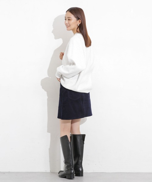 コーデュロイミニスカート（スカート）｜NANO universe（ナノ