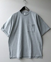 Starting Over（スターティングオーバー）の「cotton 100%  天竺織り ポケット付き クルーネック 半袖Tシャツ（Tシャツ/カットソー・メンズ）」