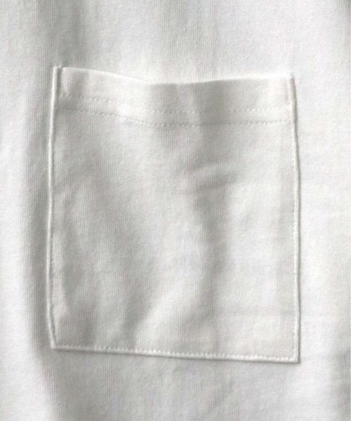 Starting Over(スターティングオーバー)の「cotton 100% 天竺織り ポケット付き クルーネック 半袖Tシャツ(Tシャツ/カットソー・メンズ・杢グレー/ホワイト/ベージュ/ブラック・M/L/XL)」の7枚目の写真