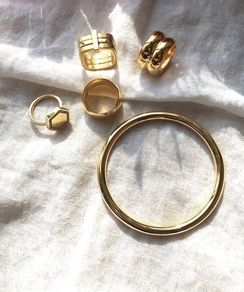 TUWAKRIM】ボリュームダブルリング（リング）｜TUWAKRIM（トゥワクリム