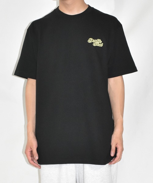 DOUBLE STEAL(ダブルスティール)の「バタフライ Tシャツ(Tシャツ/カットソー・メンズ・ブラック/ライトベージュ/ホワイト/ダークブラウン・MEDIUM/LARGE/X-LARGE/XX-LARGE)」の12枚目の写真