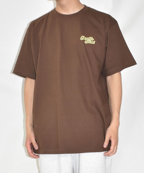DOUBLE STEAL(ダブルスティール)の「バタフライ Tシャツ(Tシャツ/カットソー・メンズ・ブラック/ライトベージュ/ホワイト/ダークブラウン・MEDIUM/LARGE/X-LARGE/XX-LARGE)」の7枚目の写真