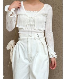 カーデSETニットキャミ