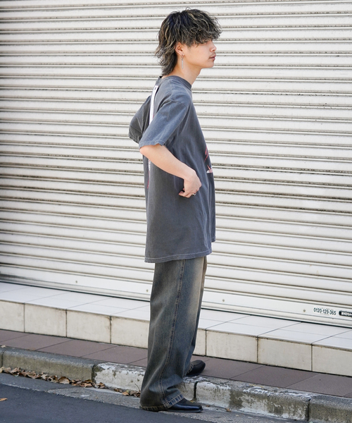 JOINT WORKS(ジョイントワークス)の「DON`T CARE DC-GT007(Tシャツ/カットソー・メンズ・ブラック・2)」の9枚目の写真