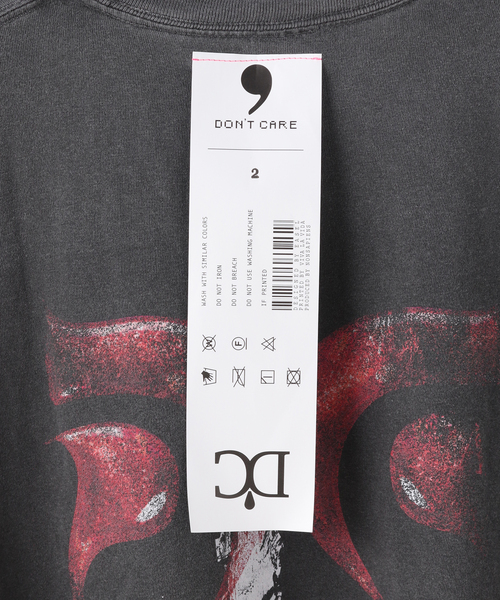 JOINT WORKS(ジョイントワークス)の「DON`T CARE DC-GT007(Tシャツ/カットソー・メンズ・ブラック・2)」の19枚目の写真