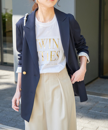 ≪一部店舗+WEB限定追加≫箔ロゴプリントTシャツ