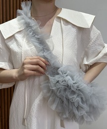 lawgy | tulle frill shoulder bag / チュールフリルショルダーバッグ(ショルダーバッグ)