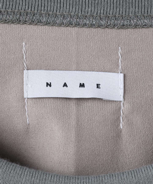 Name.（ネーム）の「Name. BIO WASH RAGLAN LONG SLEEVE TEE NMCU-01 9（Tシャツ/カットソー・メンズ・ブラック/ベージュ・1）」の18枚目の写真