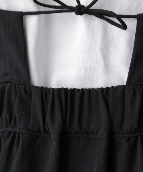 FREE'S MART（フリーズマート）の「◆サイドポケットキャミワンピース（ワンピース・レディース・ブラック/ライトグリーン・MEDIUM/SMALL）」の21枚目の写真