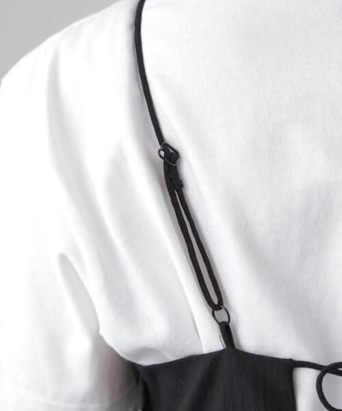 FREE'S MART（フリーズマート）の「◆サイドポケットキャミワンピース（ワンピース・レディース・ブラック/ライトグリーン・MEDIUM/SMALL）」の22枚目の写真