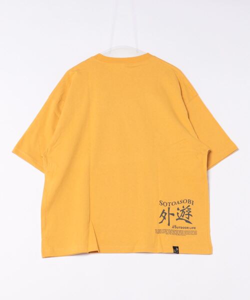 USA/C ドデカLOGO BIG TEE（Tシャツ/カットソー）｜go slow caravan（ゴースローキャラバン）