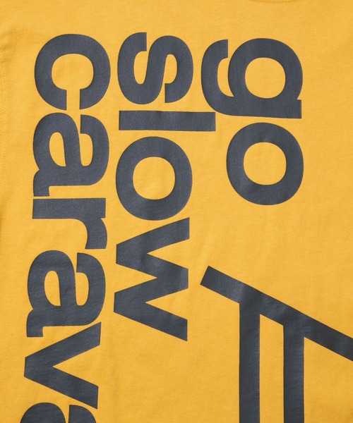 USA/C ドデカLOGO BIG TEE（Tシャツ/カットソー）｜go slow caravan（ゴースローキャラバン）