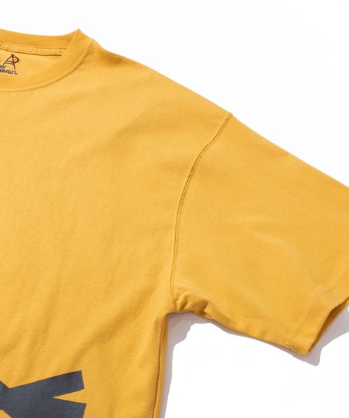 USA/C ドデカLOGO BIG TEE（Tシャツ/カットソー）｜go slow caravan（ゴースローキャラバン）