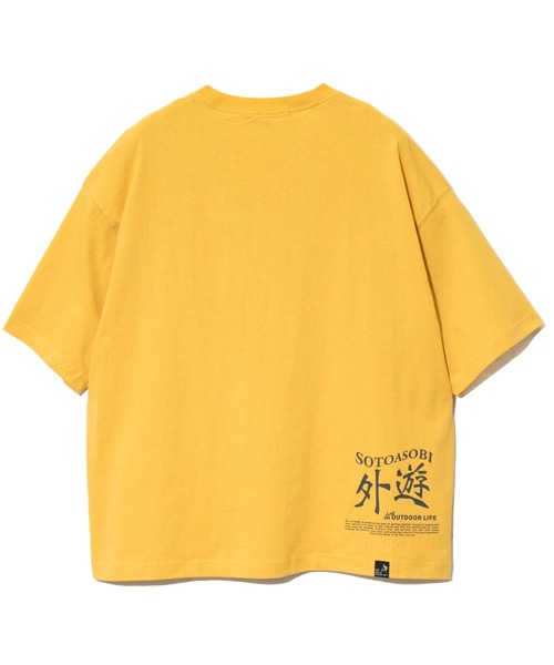 USA/C ドデカLOGO BIG TEE（Tシャツ/カットソー）｜go slow caravan（ゴースローキャラバン）