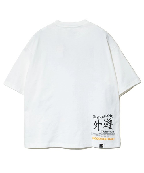 USA/C ドデカLOGO BIG TEE（Tシャツ/カットソー）｜go slow caravan（ゴースローキャラバン）