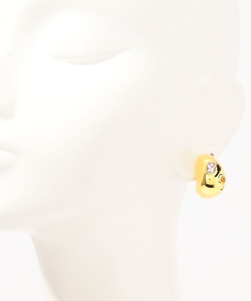 lizzie fortunato jewels(リジーフォルトゥナート)の「LIZZIE FORTUNATO MINI ARP スタッズピアス(ピアス(両耳用)・レディース・ゴールド系その他・FREE)」の5枚目の写真