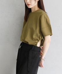 【cheriella】WEB限定サイドホールギャザーTシャツ