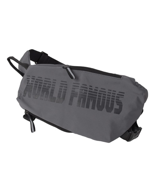 GLAZOS（グラソス）の「マルチポケットロゴボディバッグ（バックパック/リュック・キッズ・ブラック/ブルー・フリー）」の2枚目の写真