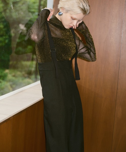 Happy John（ハッピージョン）の「suspender slacks pants