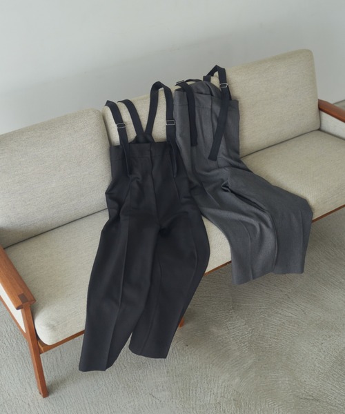 suspender slacks pants/サスペンダースラックスパンツ