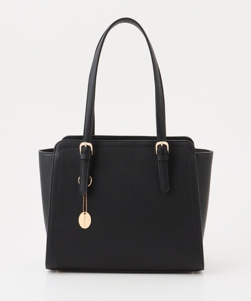 Honeys（ハニーズ）の「ベルトハンドルＡ４トートバッグ（トートバッグ・レディース・ホワイト系その他/ブラック/グレイッシュベージュ/ベージュ系その他2/ブラウン・FREE）」の15枚目の写真