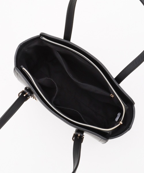 Honeys（ハニーズ）の「ベルトハンドルＡ４トートバッグ（トートバッグ・レディース・ホワイト系その他/ブラック/グレイッシュベージュ/ベージュ系その他2/ブラウン・FREE）」の17枚目の写真