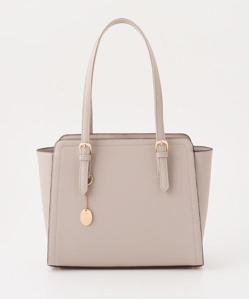 Honeys（ハニーズ）の「ベルトハンドルＡ４トートバッグ（トートバッグ・レディース・ホワイト系その他/ブラック/グレイッシュベージュ/ベージュ系その他2/ブラウン・FREE）」の18枚目の写真