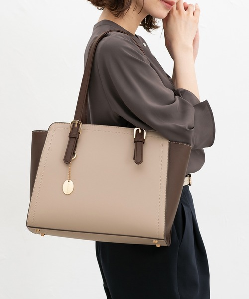 ベルトハンドルA4トートバッグ（トートバッグ）｜Honeys（ハニーズ