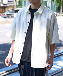 CITY TOKYO（シティトウキョウ）の「ストレッチコードジャガードシャツ（シャツ/ブラウス・メンズ）」