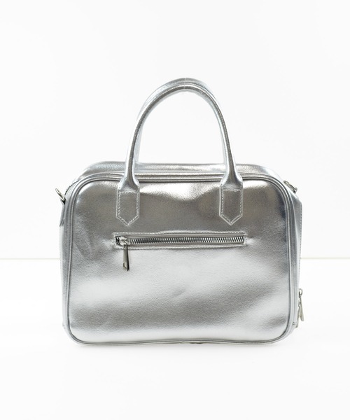 ALTROSE（アルトローズ）の「バーン 2way ボストンバッグ ショルダーバッグ（ボストンバッグ・レディース・ブラック/グレー/シルバー/ピンク・FREE）」の9枚目の写真