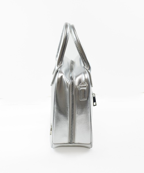 ALTROSE（アルトローズ）の「バーン 2way ボストンバッグ ショルダーバッグ（ボストンバッグ・レディース・ブラック/グレー/シルバー/ピンク・FREE）」の10枚目の写真