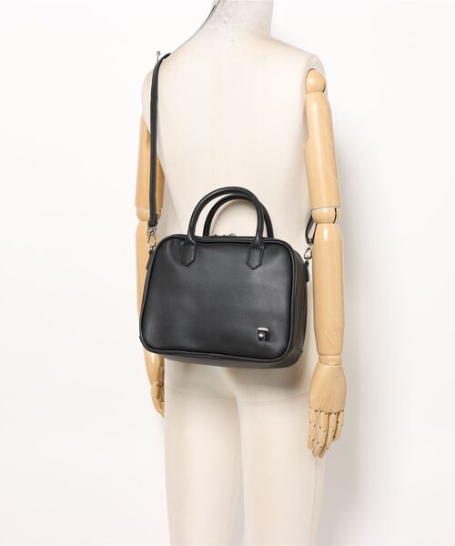 ALTROSE（アルトローズ）の「バーン 2way ボストンバッグ ショルダーバッグ（ボストンバッグ・レディース・ブラック/グレー/シルバー/ピンク・FREE）」の12枚目の写真