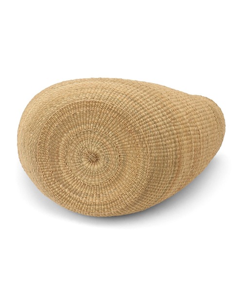 SALON adam et rope'(サロン アダム エ ロペ)の「ボルガ丸底ニケフォルムバスケット L/無地黒ハンドル(かごバッグ・レディース・ベージュ・FREE)」の12枚目の写真