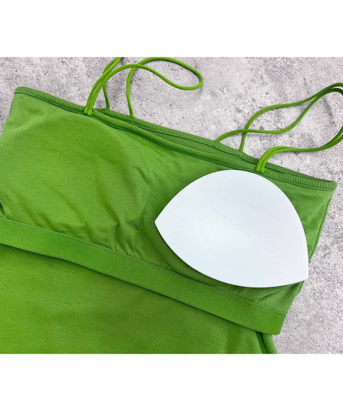 reca（レカ）の「ダブルストラップカップインキャミソール（キャミソール・レディース・ブラック/キナリ/グリーン/ブルー/ブラウン・FREE）」の8枚目の写真