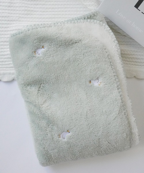 Port / ポート 】 アニマル 刺繍 ブランケット（ブランケット）｜Port