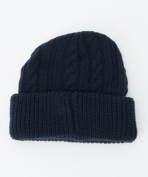 B:MING by BEAMS（ビーミングバイビームス）の「ビーミング by ビームス / ケーブルニットワッチキャップ（ニットキャップ/ビーニー・キッズ・オフホワイト/グレー/サックスブルー/ネイビー/ラベンダー・MEDIUM/SMALL）」の21枚目の写真
