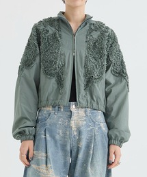 【TAAKK/ターク】EMBROIDERY WIND BREAKER