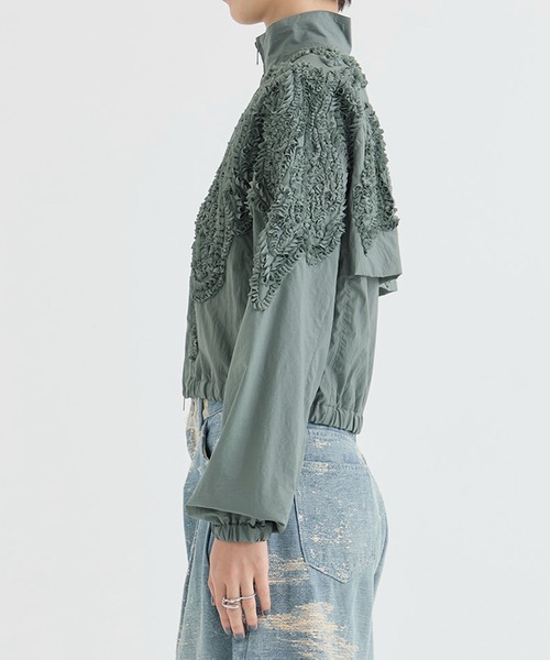 TAAKK/ターク】EMBROIDERY WIND BREAKER（ブルゾン）｜TAAKK（ターク