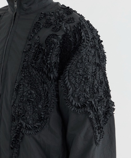 TAAKK(ターク)の「【TAAKK/ターク】EMBROIDERY WIND BREAKER(ブルゾン・レディース・ブラック/グレー・2)」の14枚目の写真