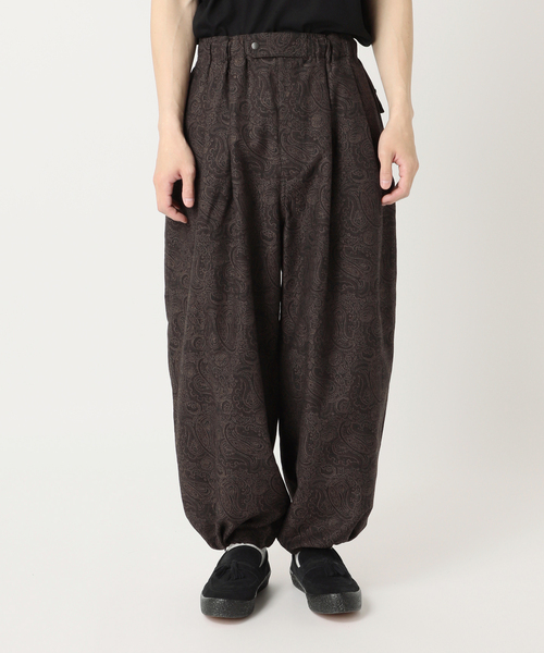 JOURNAL STANDARD J.S HOMESTEAD(ジャーナルスタンダードホームステッド)の「J.S.Homestead / PAISLEY AIR CREW PT(その他パンツ・メンズ・ブラウン/ブラック系その他・MEDIUM/LARGE)」の3枚目の写真