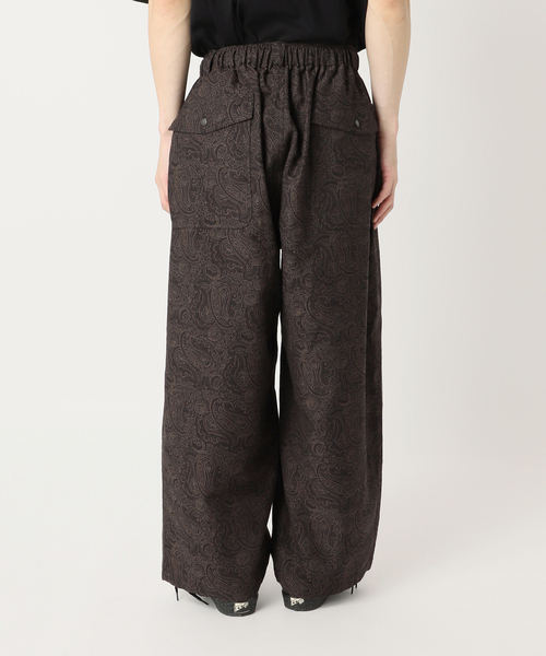 JOURNAL STANDARD J.S HOMESTEAD(ジャーナルスタンダードホームステッド)の「J.S.Homestead / PAISLEY AIR CREW PT(その他パンツ・メンズ・ブラウン/ブラック系その他・MEDIUM/LARGE)」の6枚目の写真