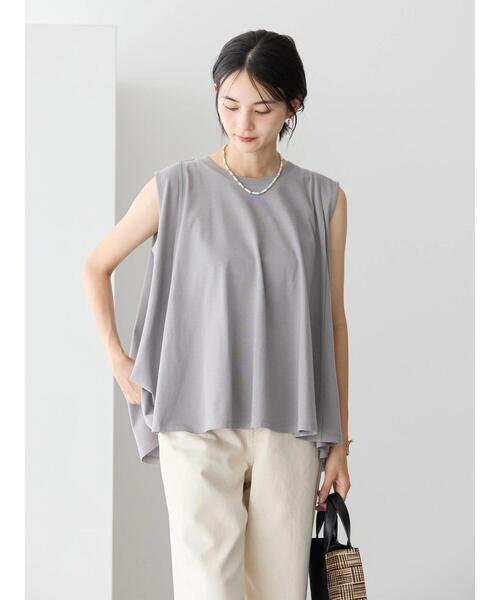 【タグ付き美品】アドーア リオネルノーカラージャケット　パフスリーブス　M トリプルクロス ノーカラージャケット｜軽くてふっくらした三重織り