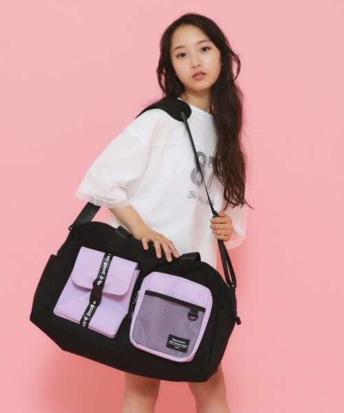 容量約47.5L】3WAYリュックボストン（ボストンバッグ）｜PINK