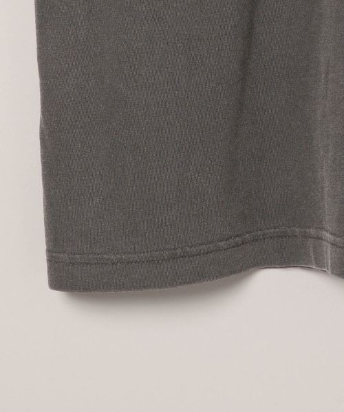 JEANASIS（ジーナシス）の「カットオフヴィンテージプリントロンTEE/149950（Tシャツ/カットソー・レディース・チャコールグレー/ホワイト/ホワイト系その他・FREE）」の8枚目の写真